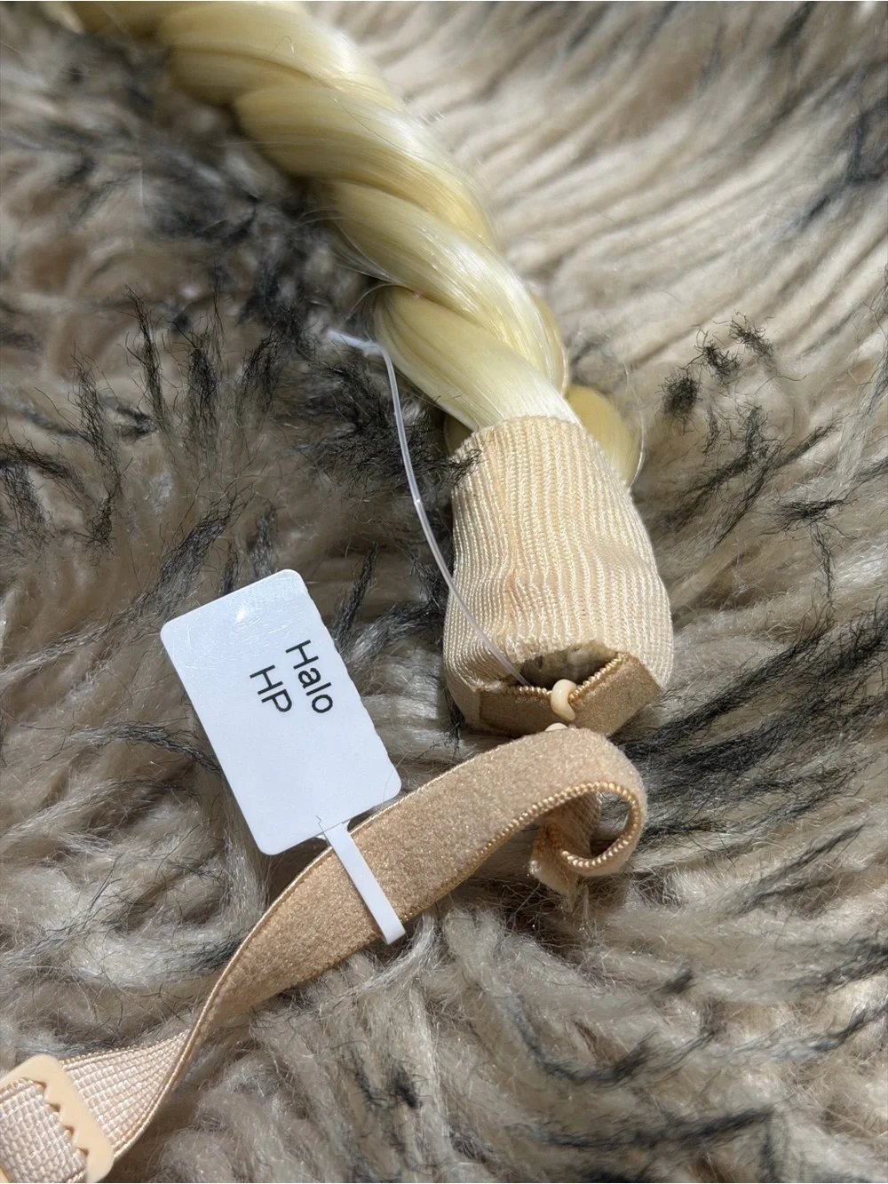 Madison Braided Headband in Platinum Blonde